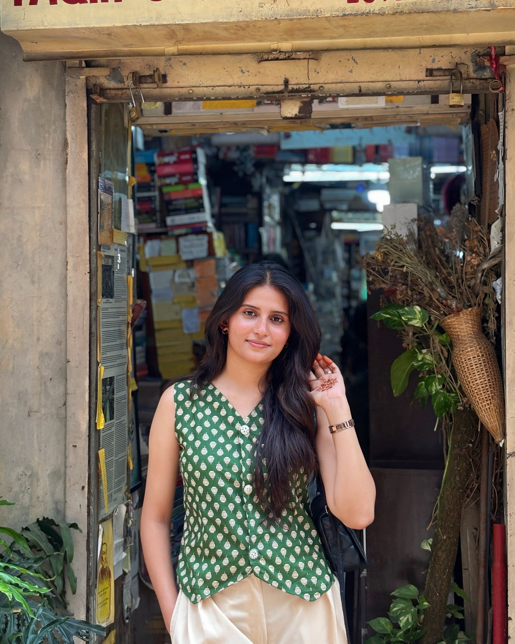 Emerald Glow Waistcoat