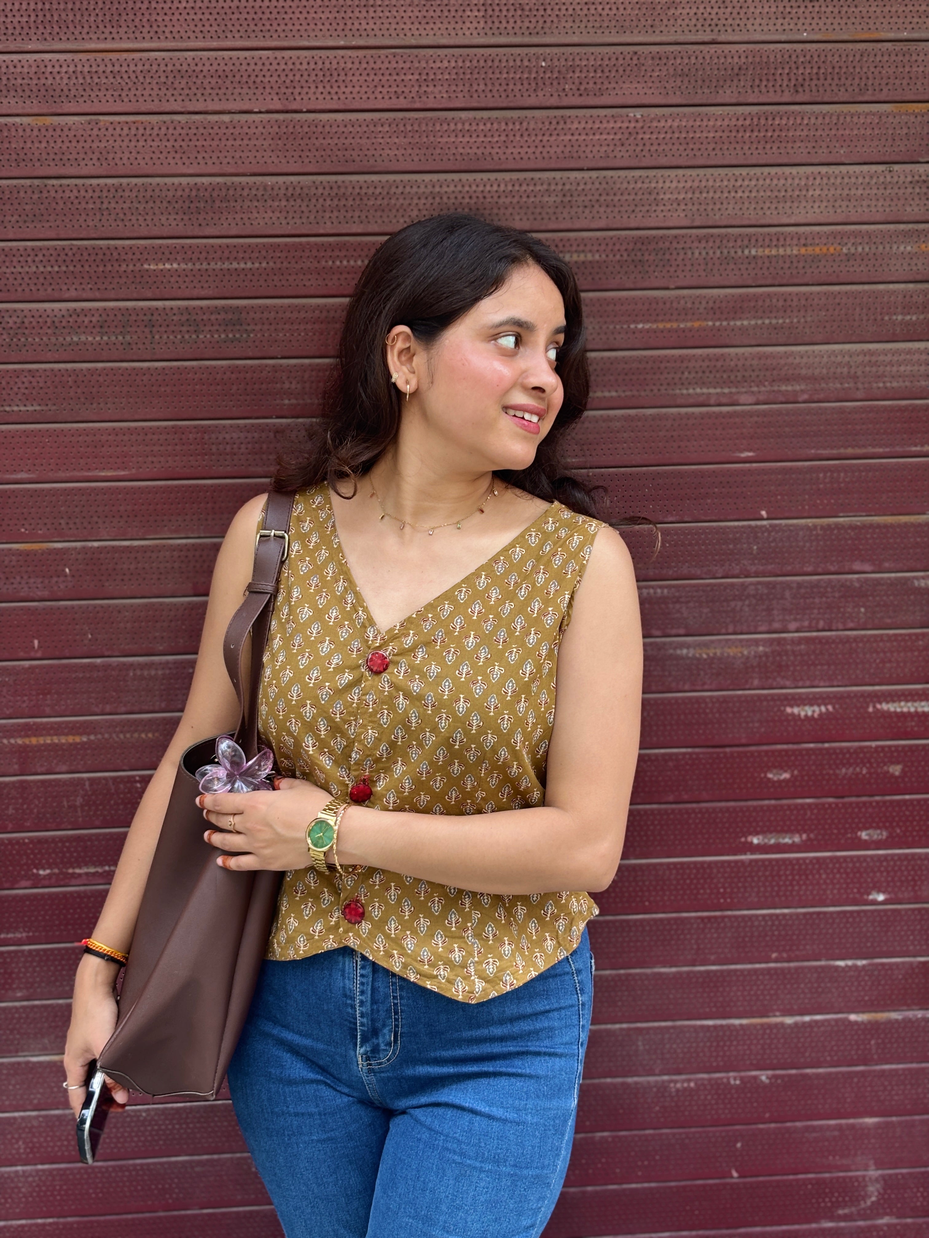 Golden Glow Waistcoat