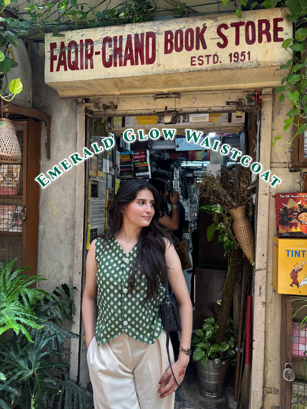 Emerald Glow Waistcoat