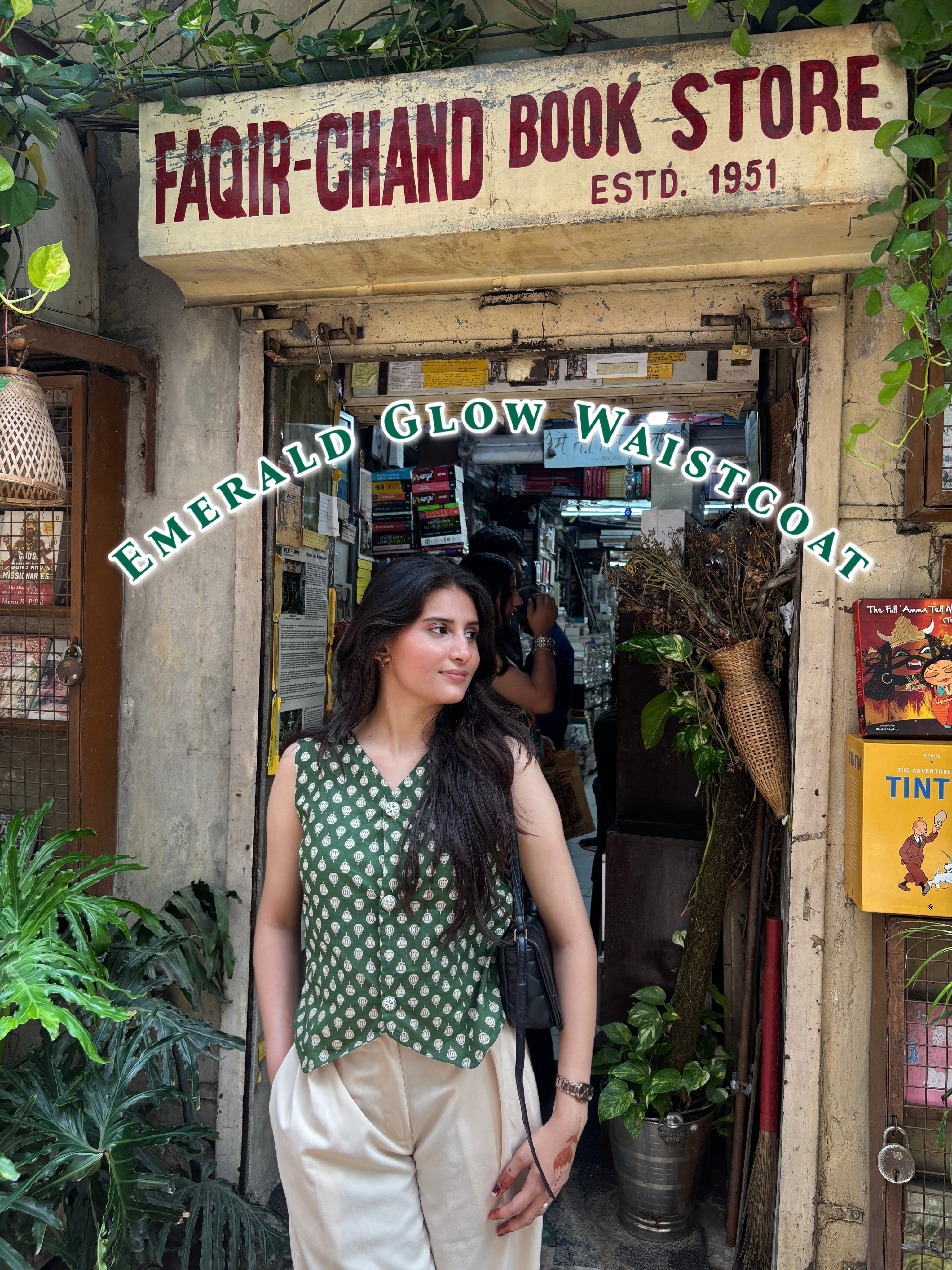 Emerald Glow Waistcoat