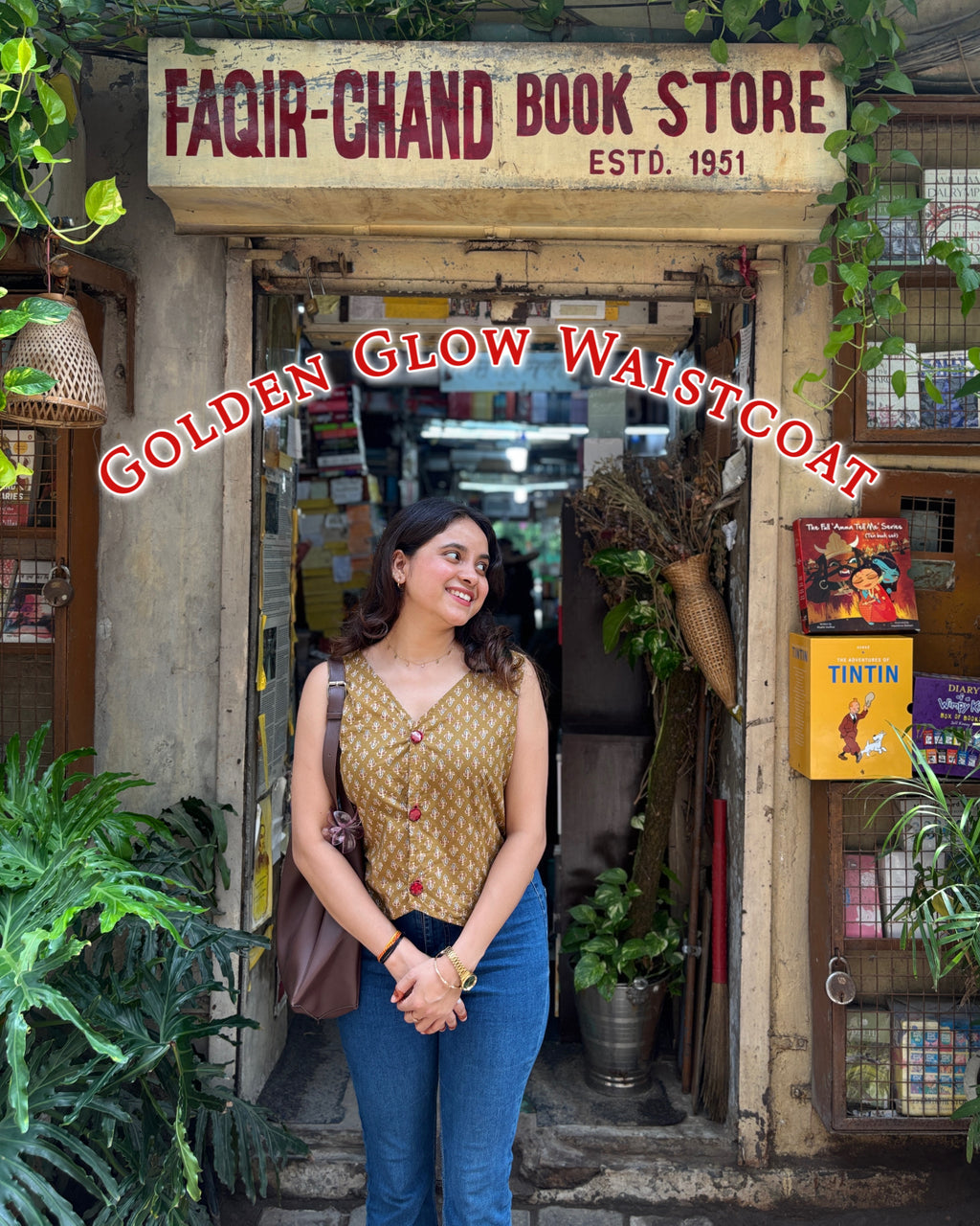 Golden Glow Waistcoat