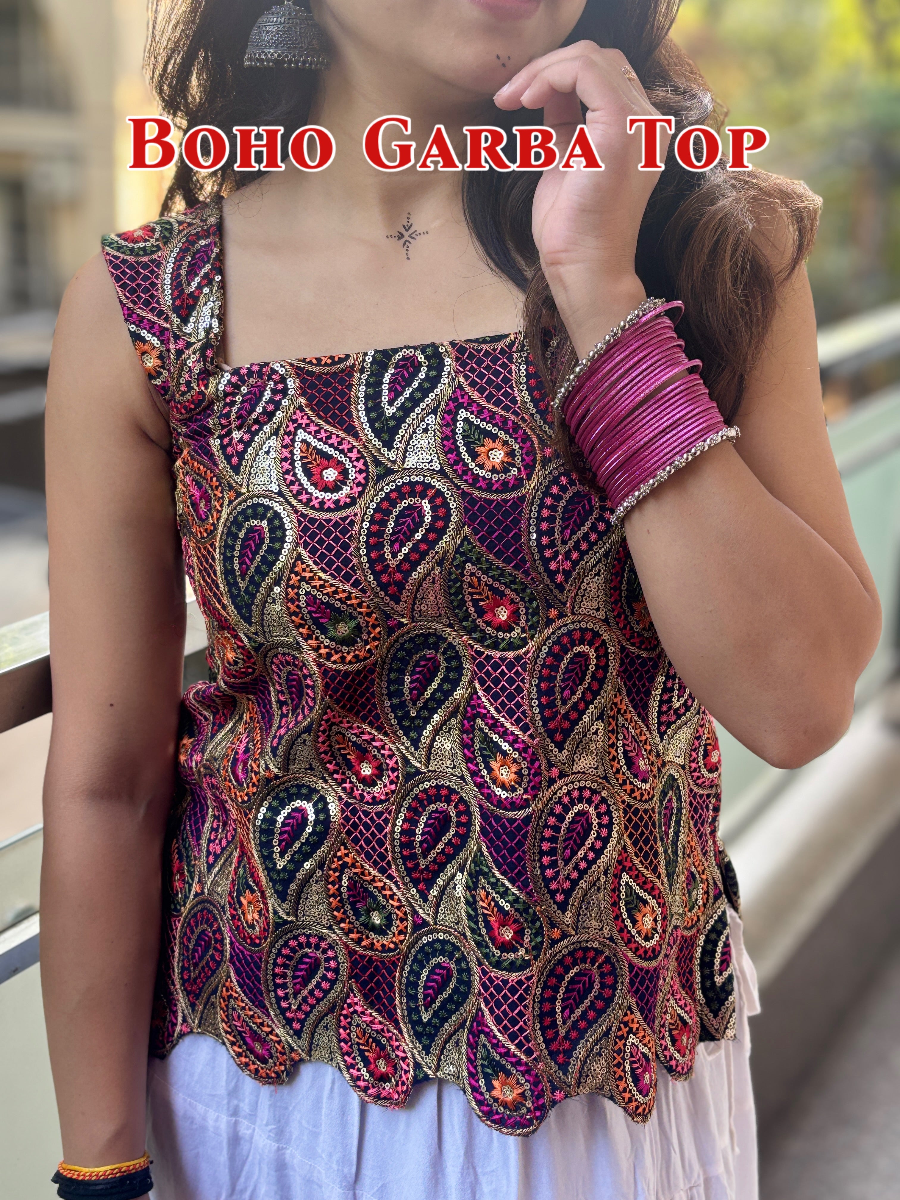 BoHo Garba Top